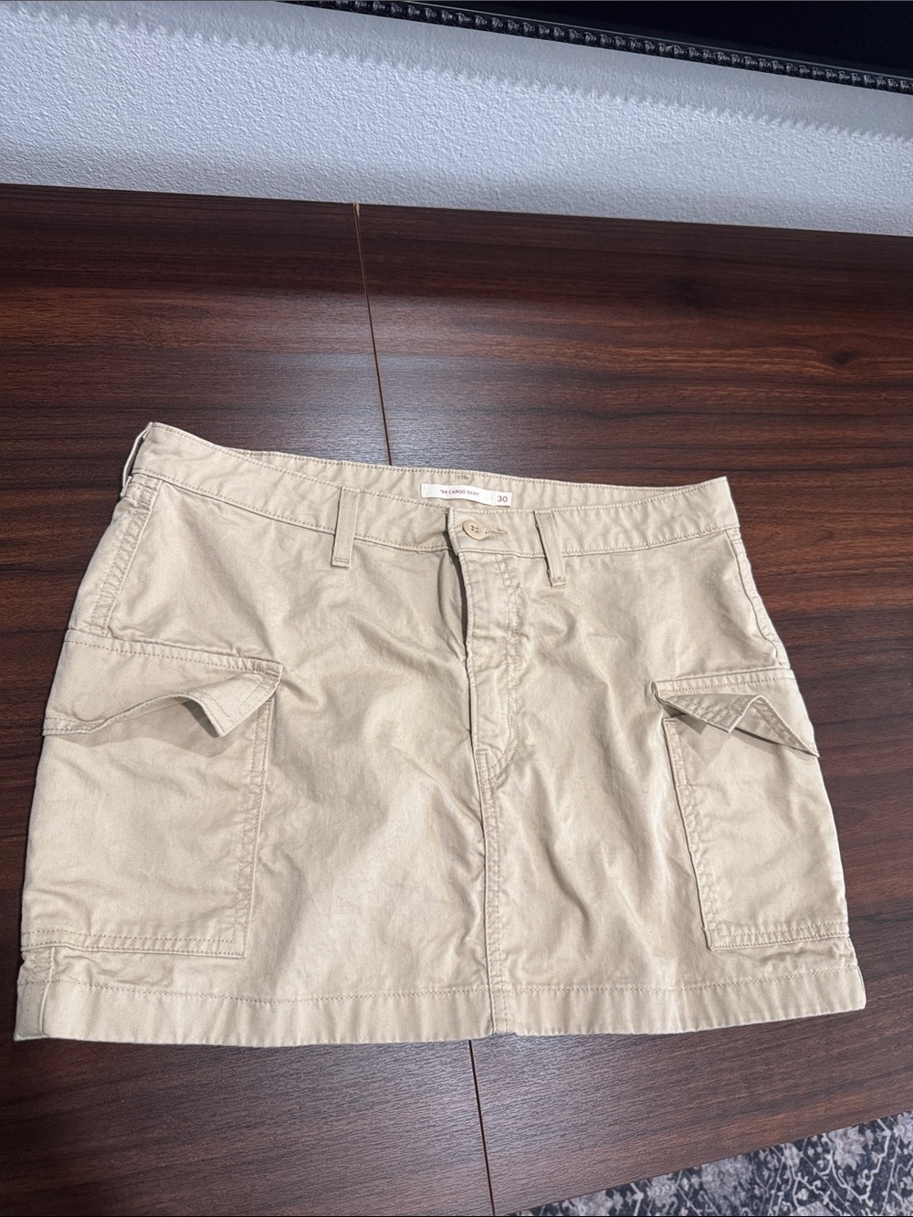 Beige Levi’s Mini Skirt - Women